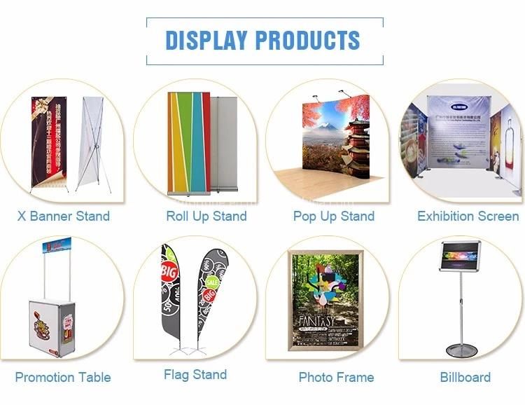 Tension Fabric Pop up Promotion Table for Exhibition Advertising