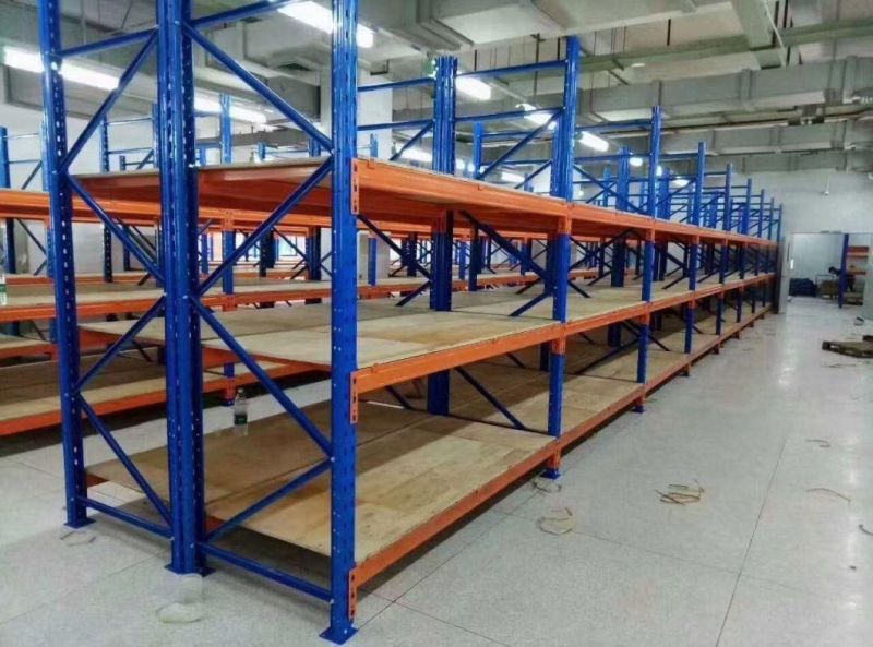 Easy-Install Height Adjustable Metal Storage Shelf Racks Warehouse Longspan Shelving
