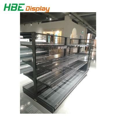 Supermarket Shop Store Display Metal Iron Shelf Shelving Rack Racking Gondola