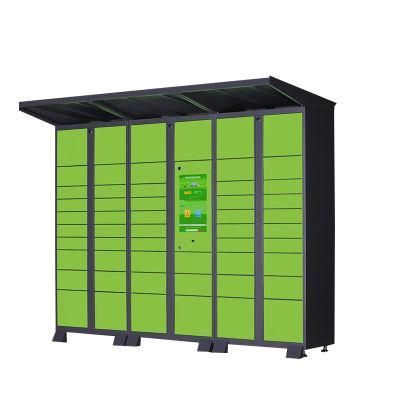 Electronic Parcel Delivery Storage Locker with Safe Lock