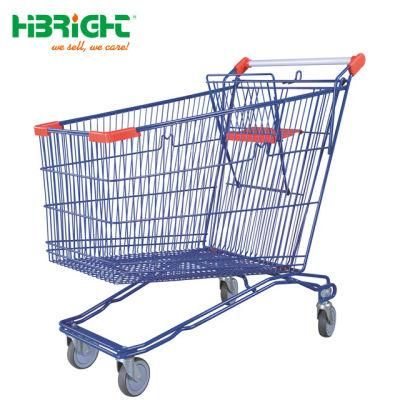 Pull Along Retail Hot Sale Shopping Trolley Carts