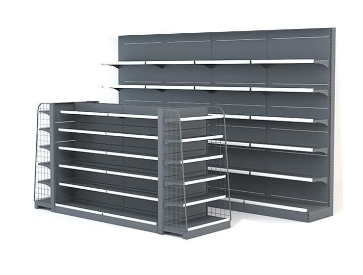 Supermarket Advertising Shelves Display Gondola Shelf Supplier Adjustable Rack