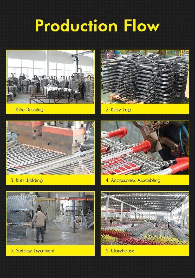 Wholesale Supermarket Supermarket Hand Shopping Trolley for Elderly