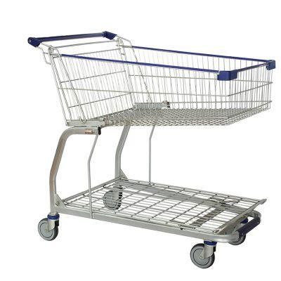 Supermarket Shopping Cart Hand Push Shopping Trolley