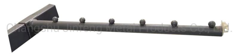Supermarket Accessories Shelf Brackets Flat Five Bead Tube Hook