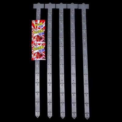 Wholesale Supermarket Plastic Hanging Display Clip Strip with Hooks