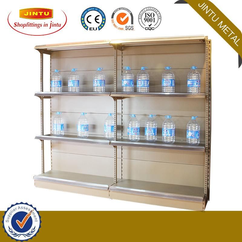 Supermarket Metal Gondola Display Shelf with Good Quality