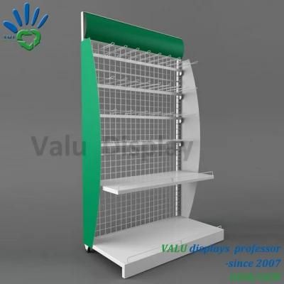 Metal Retail Supermarket Kitchenware/Mobile Accessories/Gloves/Sock/ Hanging Display Rack with Hook