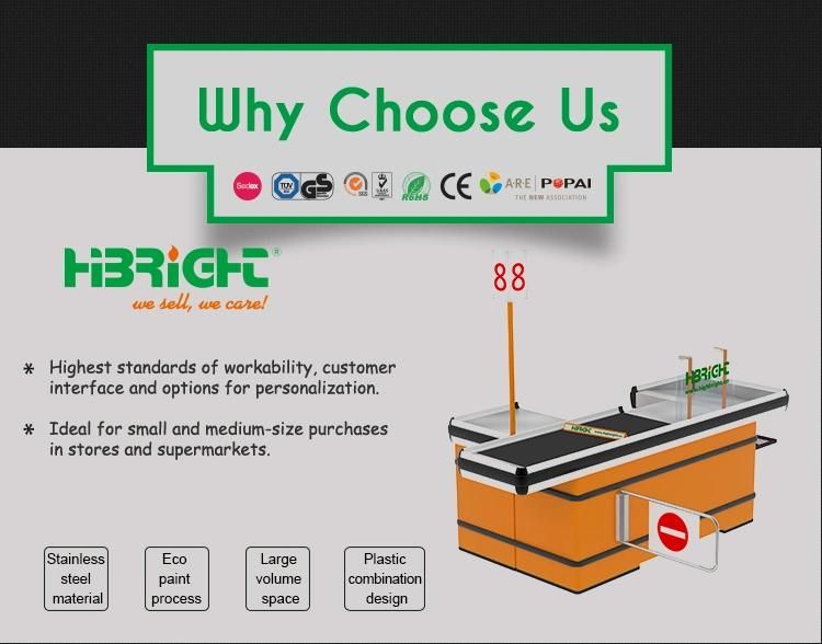 Factory Direct Sell Supermarket Electrical Cash Counter