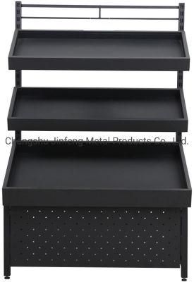 Supermarket Equipment Three Layers Display Stand for Fruit and Vegetable