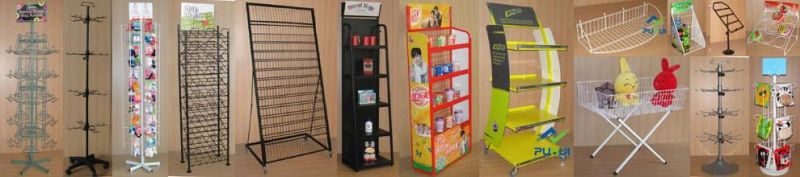 Point of Sales Retail Shop Display 3 Layer Shelf Rack (PHY3013)