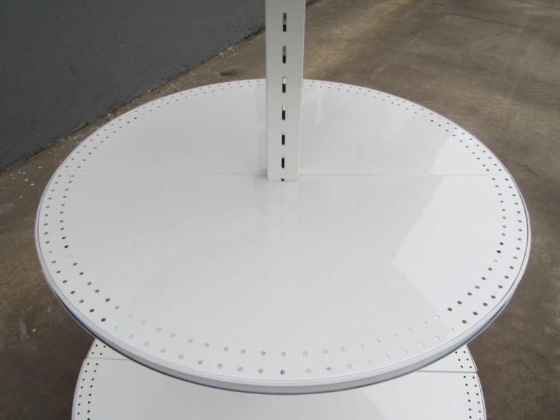 Hot Sale Supermarket Round Shelf Metal Display