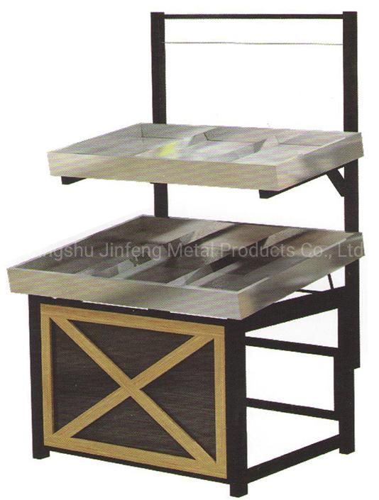 Supermarket Equipment Fruits Display Racks Vegetable Display Shelves