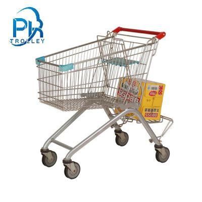 Shopping Cart Supermarket Carts Steel Grocery Cart Shopping Trolley