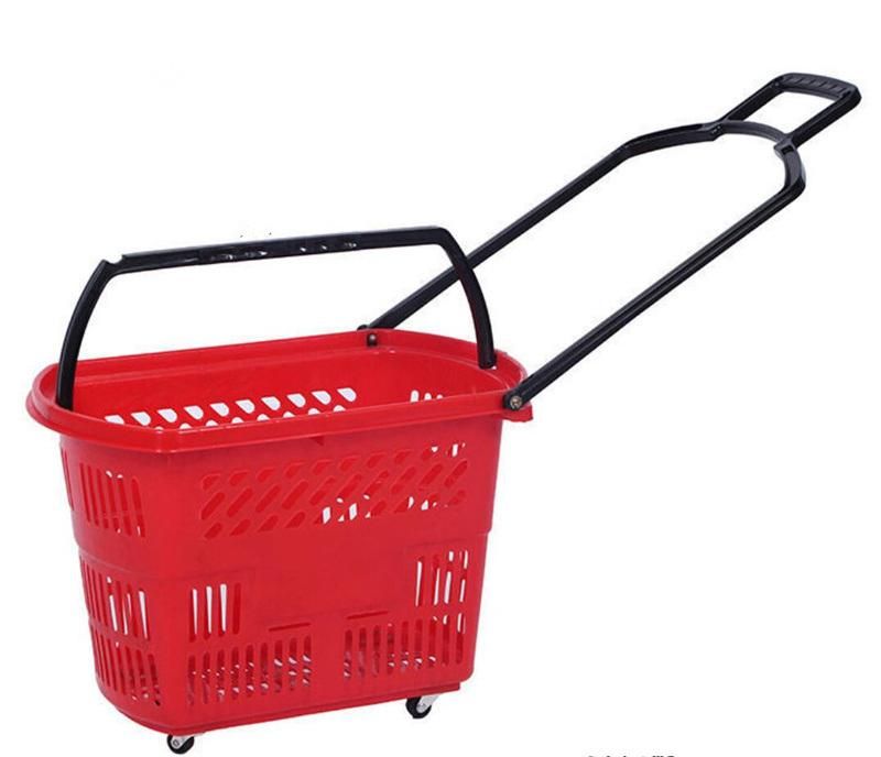 Hot Selling Plastic Shopping Basket & Cart