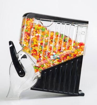 Clear Surface Gravity Bulk Food Bins for Supermarket