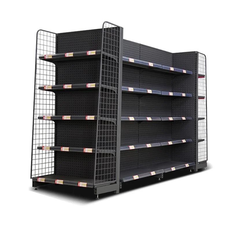 Factory High Quality Supermarket Shelves Display Stand Customized Size Gondola