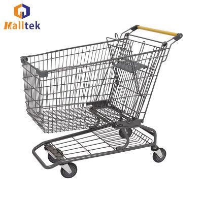 Hot Sale American High Quality Supermarket Shopping Trolley for Convenience Store