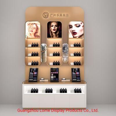 Cosmetic Display Stand Shopping Mall Makeup Showcase Skincare Furniture