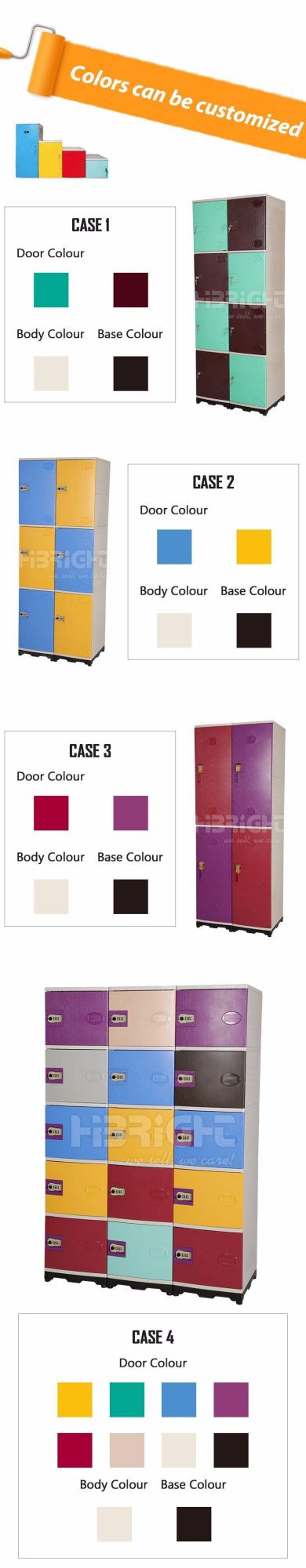 Cheap Changing Room Bench Waterproof ABS Plastic Locker