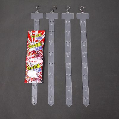 Merchandising Clip Strip with 8 Hooks for Supermarket Retails Stores