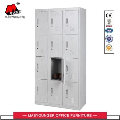 Best Sale Gym / Staff Use 12 Door Metal Storage Locker