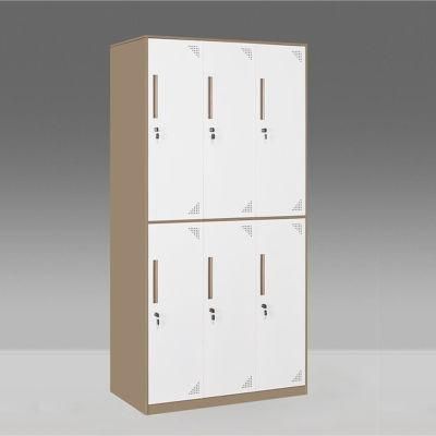 New Design Metal 6-Door Storage Locker