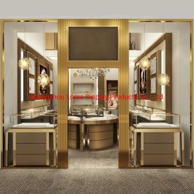 Jewelry Store Display Interior Design Showcase for Jewelry Store and Counter