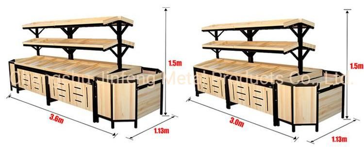 Supermarket Vegetable Shelf Rack Display Shelf Display Stand for Fruit