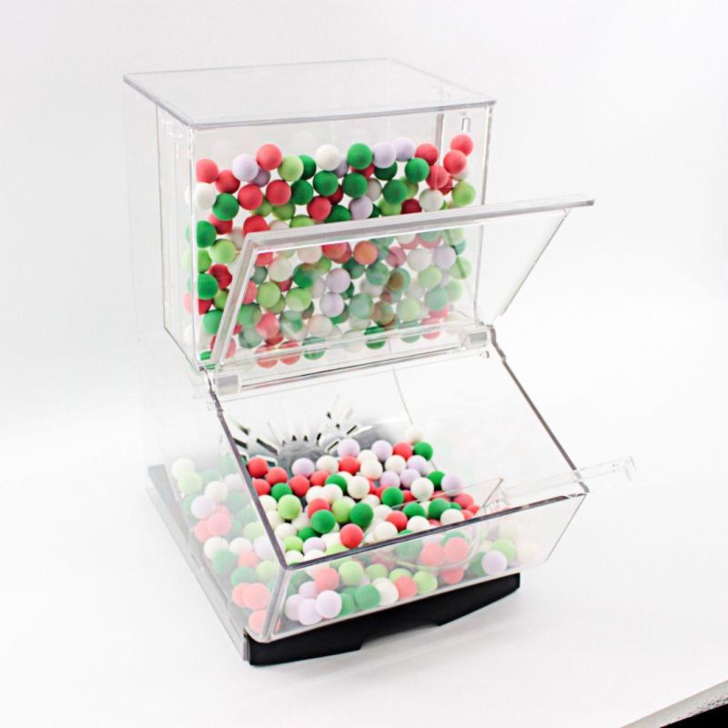 2018 New Products Candy Bin Candy Container for Bulk Food