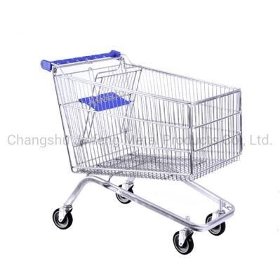 Supermarket and Shopping Mall Equipment Metal Trolleys Shopping Carts