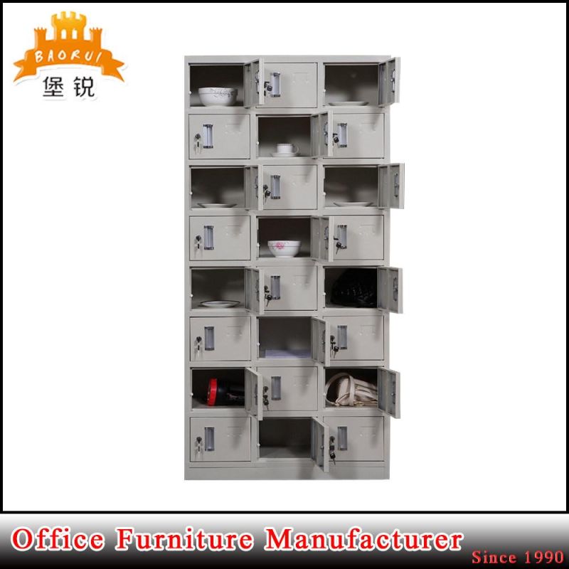 Hot Sale Metal Furniture Hotel Storage Use 24 Door Locker