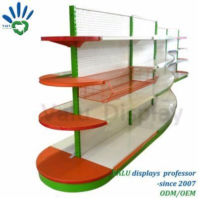 Products Display Used Metal Steel Display Shelf for Supermarket