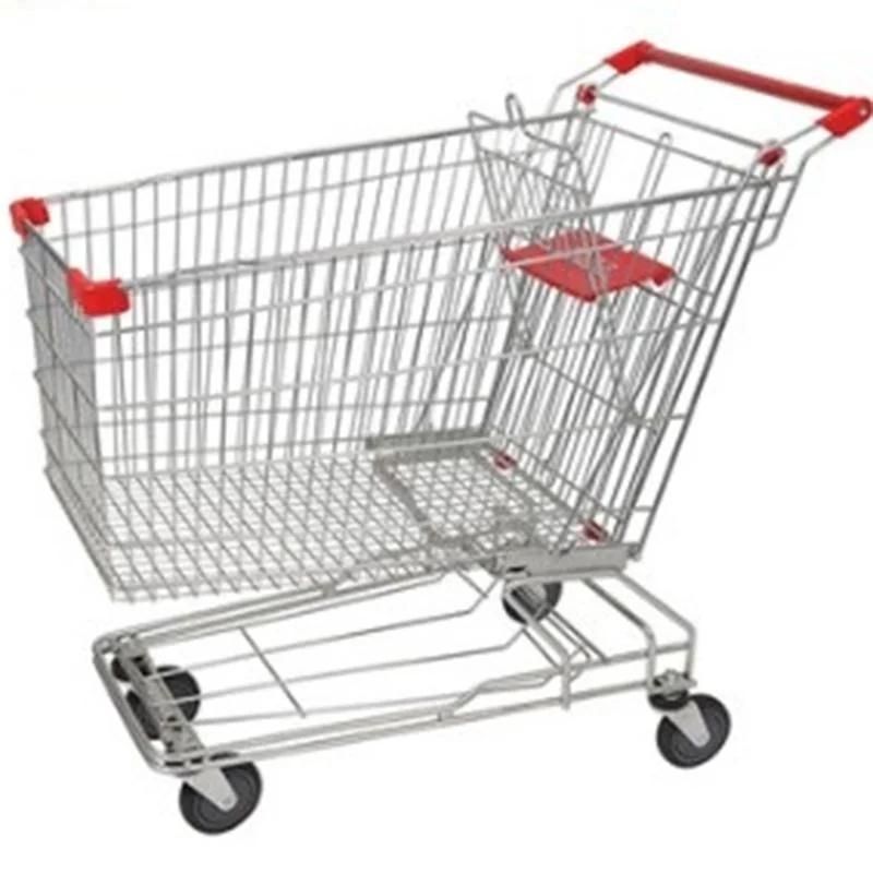 100L Supermarket Shopping Metal Supermarket Shopping Trolley