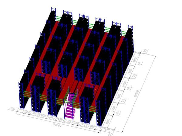 Muti-Layer Platform Warehouse Mezzanine Rack (JT-C18)