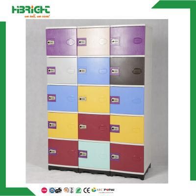 ABS Plastic Storage Locker Cabinet