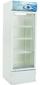 Glass Door Upright Refrigerator Showcase