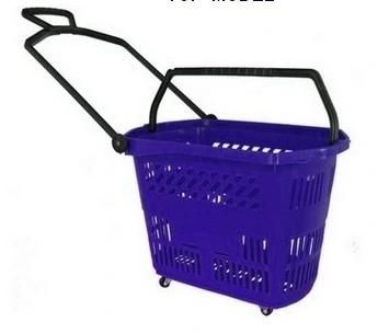Beautiful Plastic Supermarket Shopping Baskets