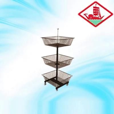 Hot Sale Wire Basket Display Shelf Yd-M001