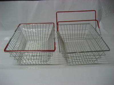 Iron Metal Wire Shopping Basket