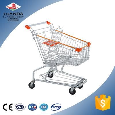 Store Rolling Shopping Steel Cart