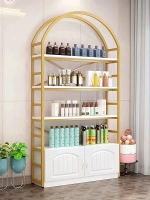 Wall Display Stand Shelf Cosmetics Product Cabinet Beauty Store Shelving Display Cases Cosmetic Supply Display Stand Rack