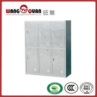 Multi-Grid Stainless Steel Door Cabinet