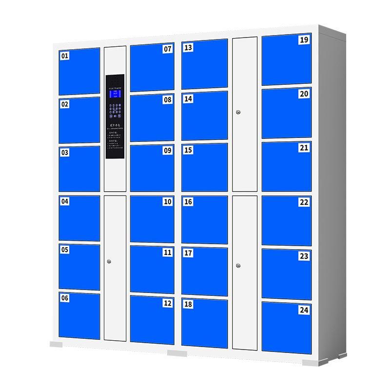 Hot Selling 24 Door Face Recognition Locker Smart Metal Locker