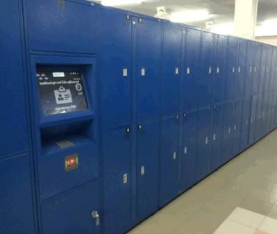 Customized Intelligent Parcel System Cabinet Locker and Keyless for Logistics Hub Clothing Metal Smart Cabinet