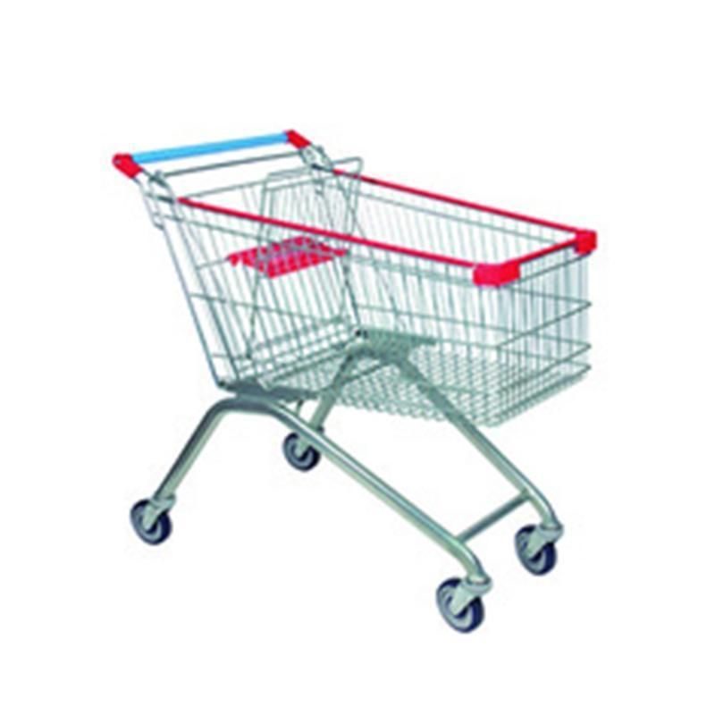 Supermarket Shopping Trolley & Carts Convenience Store Shopping Cart Hand Push Cart for Shopping