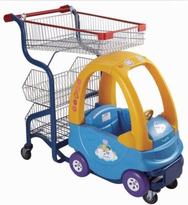 Kids Seat Shopping Supermarket Car Trolley