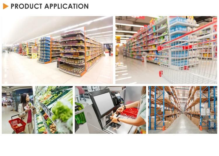 Hsd Design Shopping Trolley Dimensions for Supermarket Equipment