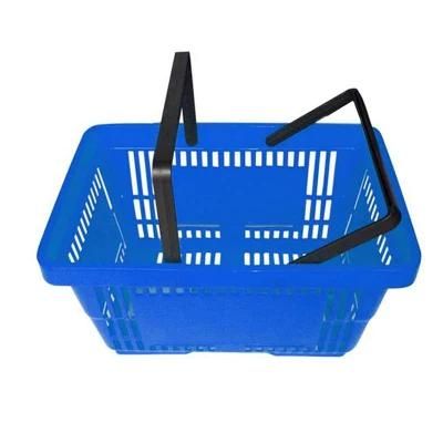 Pharmacy Store Cosmetics Shop Hand-Handle Plastic Basket Shopping Basket