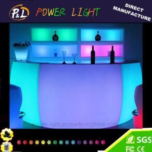 Rechageable Glowing Illuminated LED Bar Counter